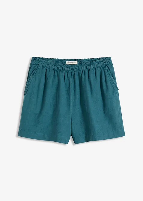 Shorts mit Leinenanteil, bonprix