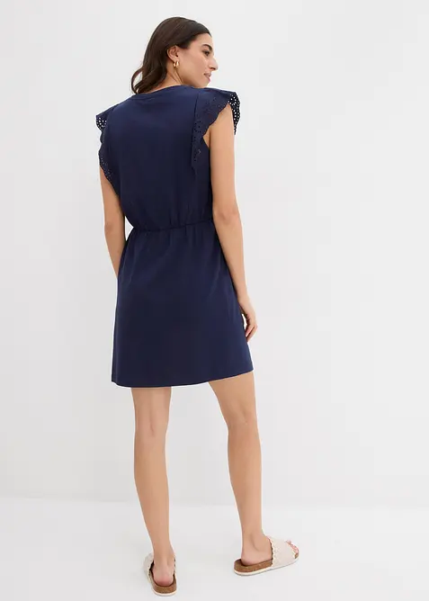 Jerseykleid aus reiner Baumwolle, bonprix
