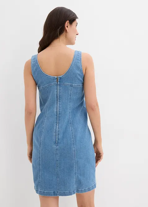Robe en denim coton extensible, bonprix