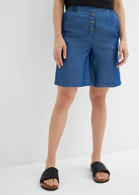 Schlupf-Shorts aus Lyocell, bonprix
