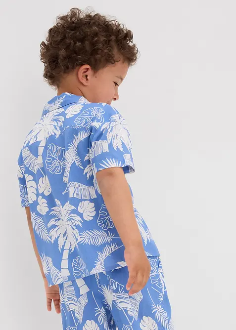 Chemise manches courtes en viscose douce, bonprix