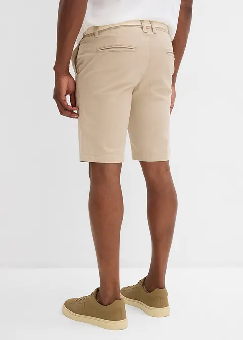 Bermuda extensible avec ceinture, Regular, bonprix