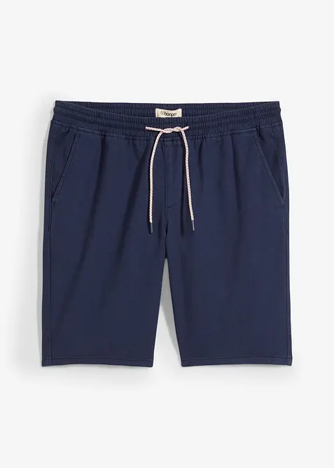 Schlupf-Bermuda aus reiner Baumwolle in Regular Fit, bonprix