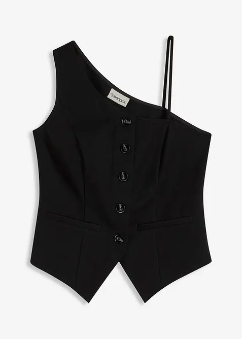 Weste mit Knopfleiste, bonprix