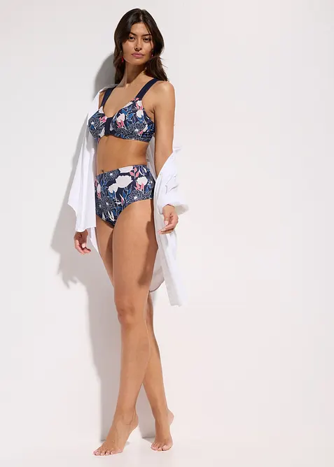 Minimizer-Bikinioberteil mit gepolsterten Trägern, bonprix