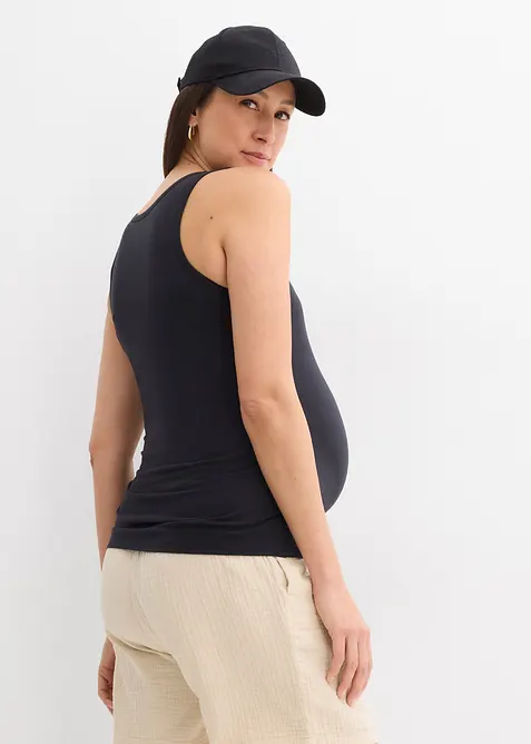 2-in-1 BH-Tanktop für die Schwangerschaft und Stillzeit aus Bio-Baumwolle, bonprix