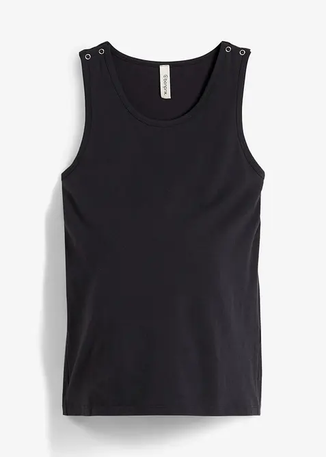 2-in-1 BH-Tanktop für die Schwangerschaft und Stillzeit aus Bio-Baumwolle, bonprix