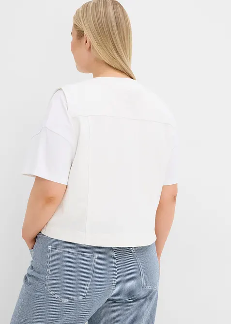 Jeansweste mit Stretch, bonprix