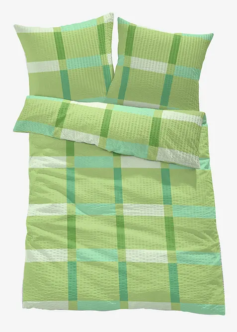 Seersucker-Bettw&auml;sche, bonprix