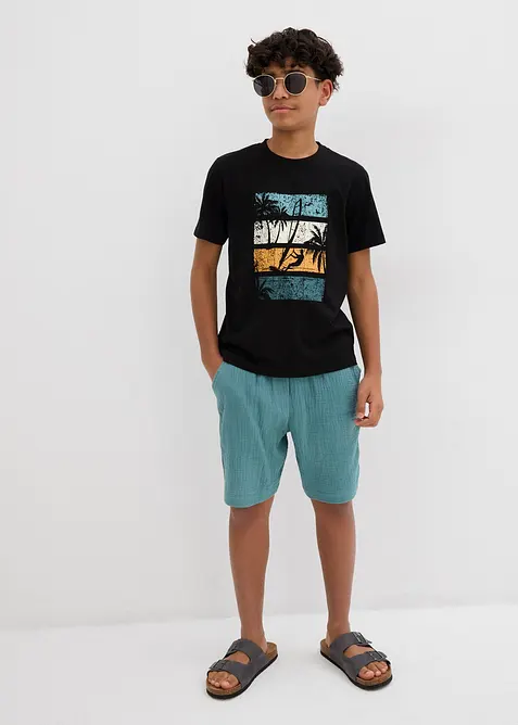 T-shirt en coton, bonprix