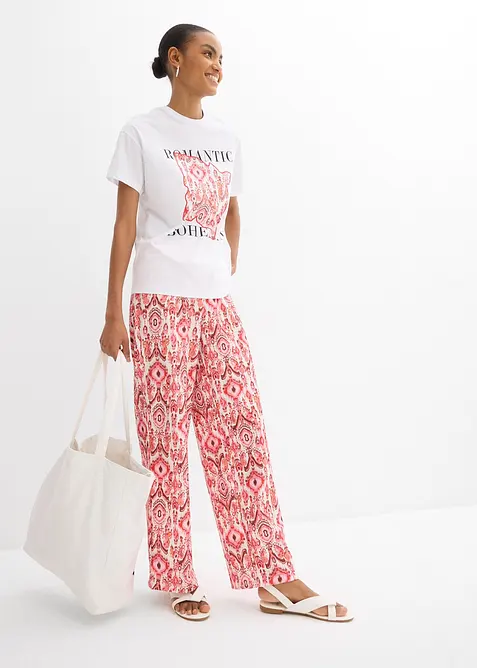 T-Shirt aus reiner Baumwolle, bonprix