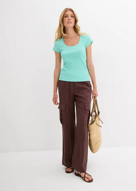 T-Shirt aus reiner Bio-Baumwolle, bonprix