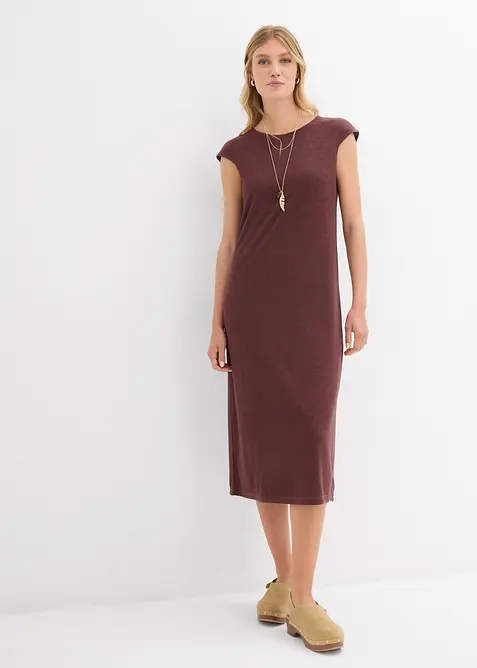 Robe midi aspect maille, bonprix