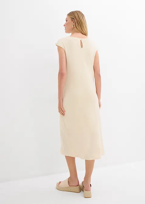 Robe midi aspect maille, bonprix