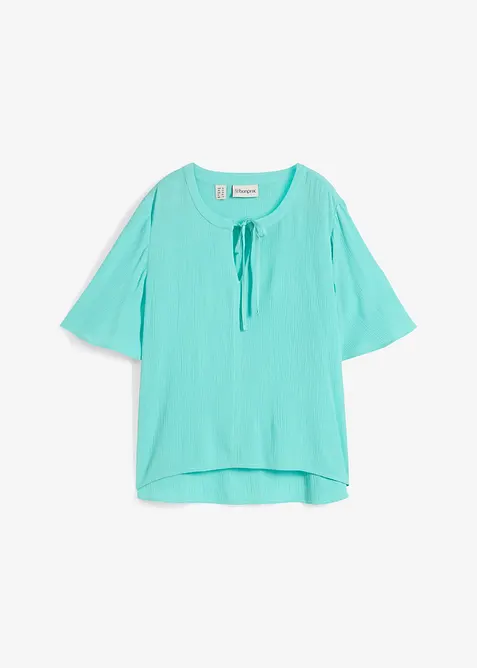 Tunikabluse aus flie&szlig;ender Viskose, bonprix