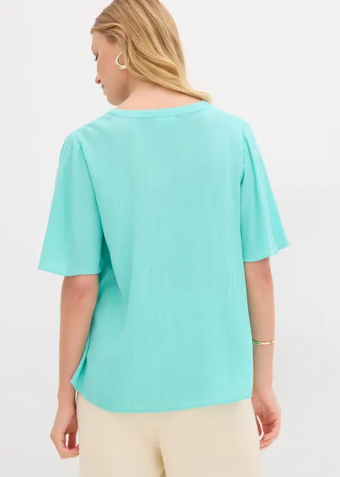 Tunikabluse aus flie&szlig;ender Viskose, bonprix