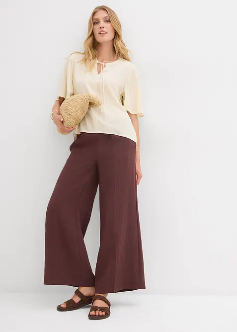 Tunikabluse aus fließender Viskose, bonprix