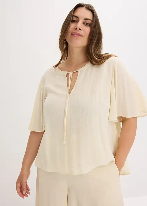 Blouse à manches papillon, bonprix