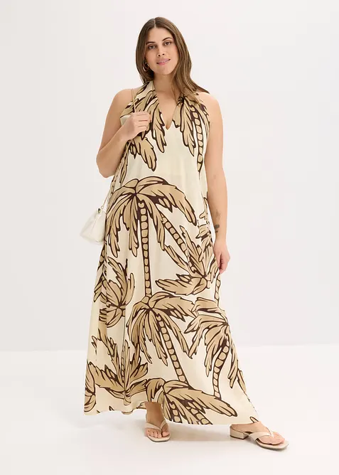 Robe dos nu, coupe évasée, bonprix