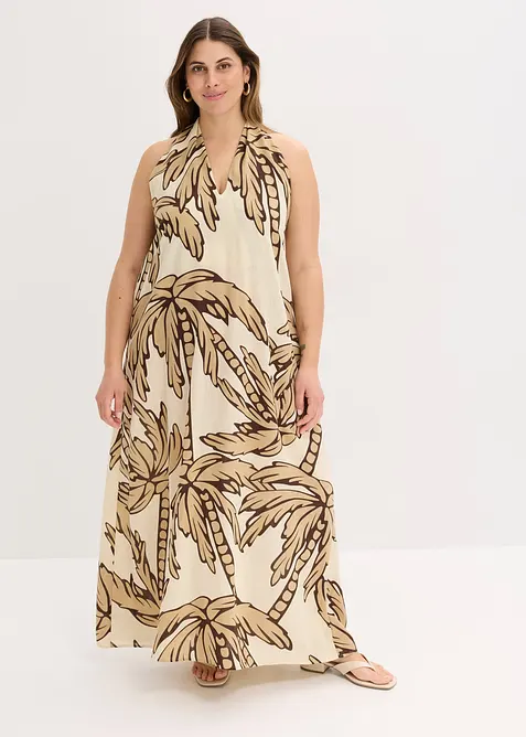 Robe dos nu, coupe évasée, bonprix