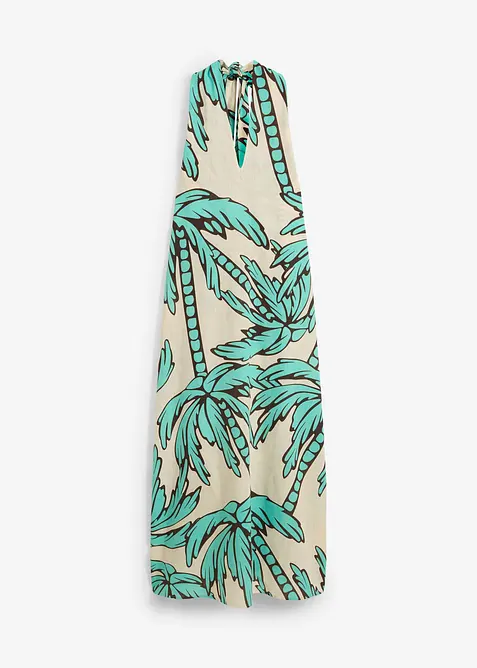 Neckholder-Kleid in A-Linie, bonprix