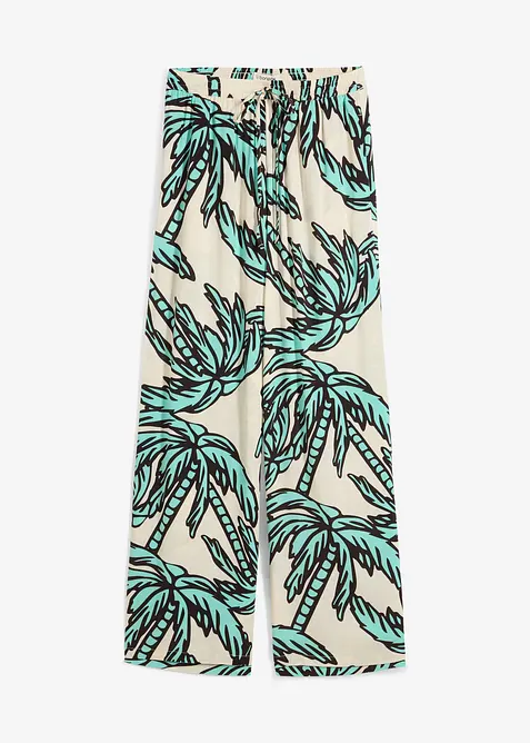 Marlenehose aus fließender Viskose, bonprix