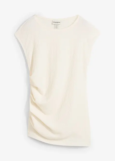 Shirt aus strukturiertem Crêpe, bonprix