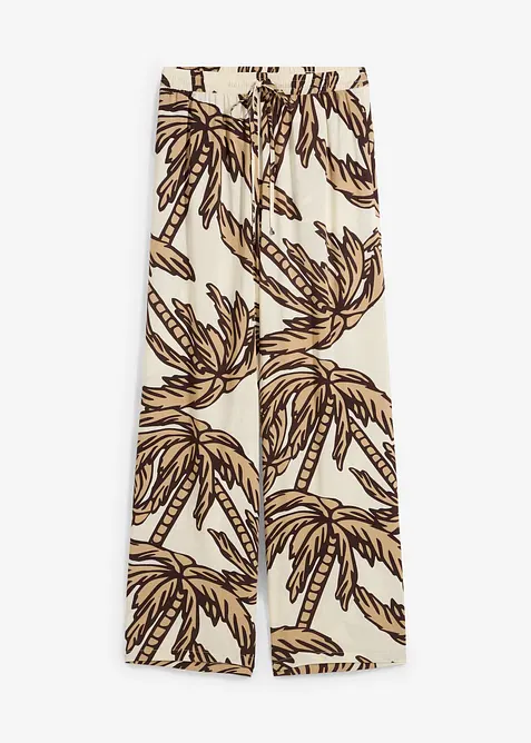 Marlenehose aus flie&szlig;ender Viskose, bonprix