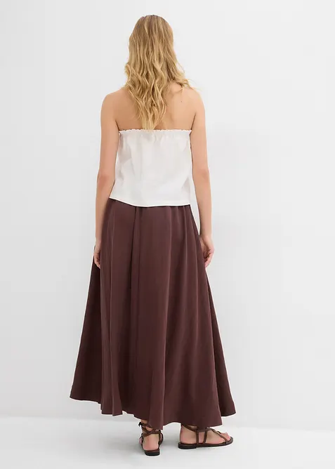 Jupe longue et évasée en Lyocell mélangé, bonprix