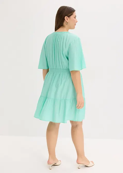 Minikleid aus fließendem Viskose-Mix, bonprix