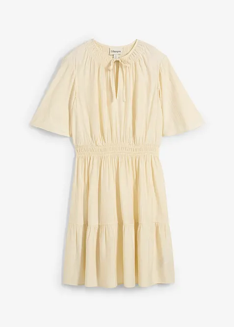 Minikleid aus flie&szlig;endem Viskose-Mix, bonprix