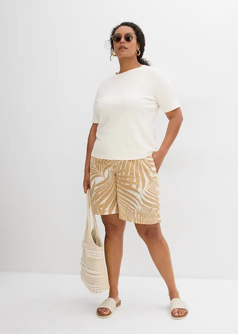 Bermuda avec taille élastiquée, bonprix