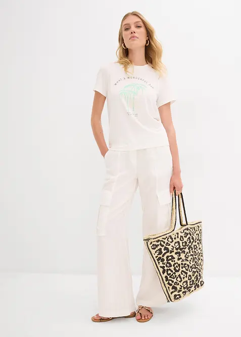 T-Shirt mit Motivprint, bonprix