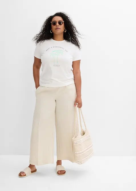 T-shirt avec imprimé, bonprix