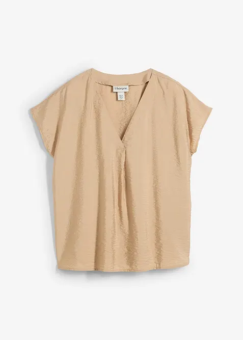 Blouse fluide en viscose mélangée, bonprix