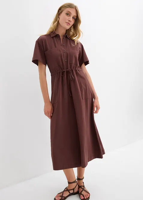 Jerseykleid aus Baumwoll-Stretch, bonprix