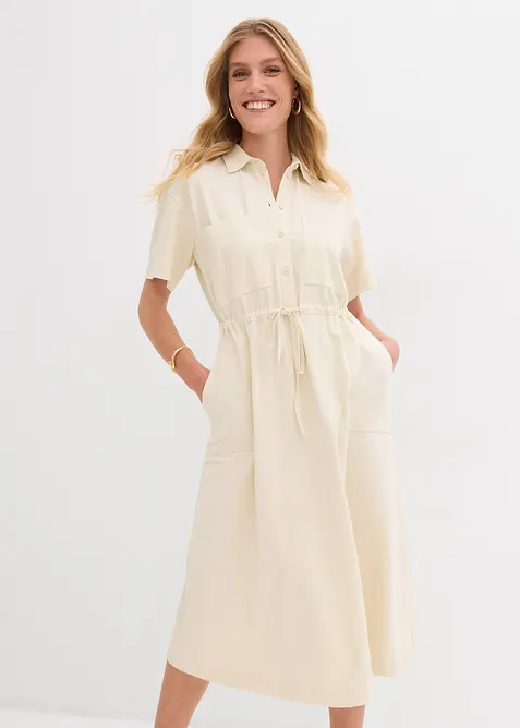 Robe en jersey coton extensible, bonprix