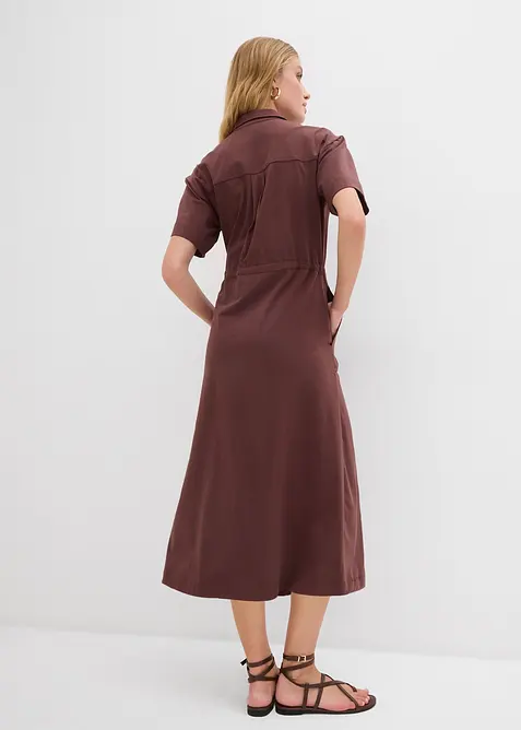 Jerseykleid aus Baumwoll-Stretch, bonprix