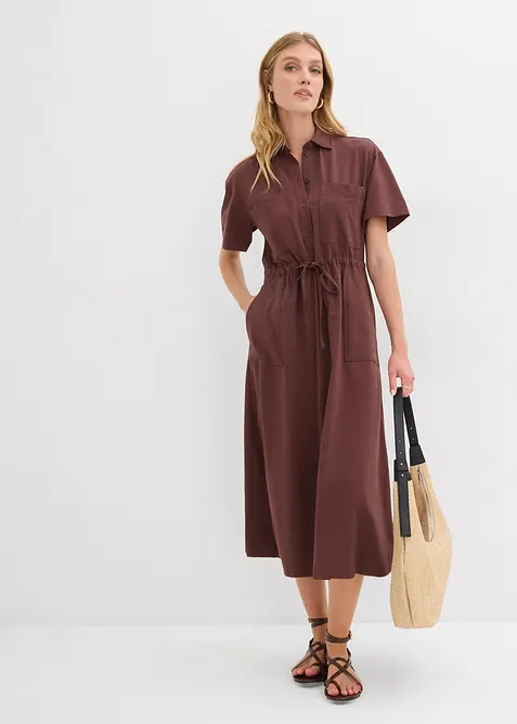 Jerseykleid aus Baumwoll-Stretch, bonprix