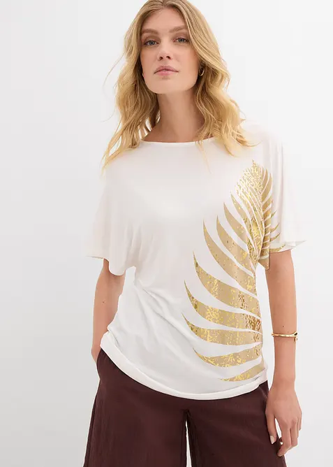 Shirt aus flie&szlig;ender Viskose, bonprix