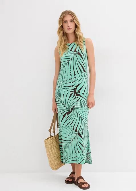 Jerseykleid aus fließendem Viskose-Mix, bonprix