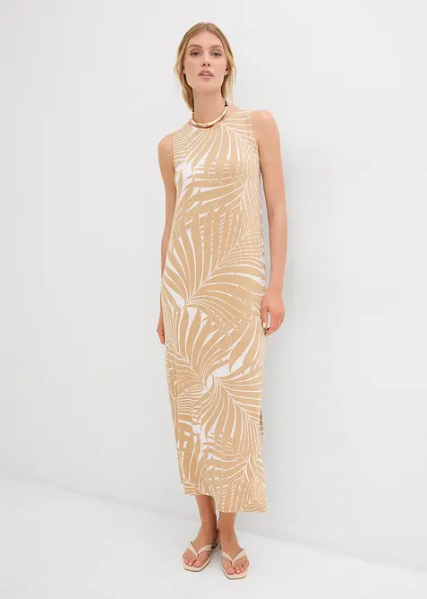 Jerseykleid aus flie&szlig;endem Viskose-Mix, bonprix