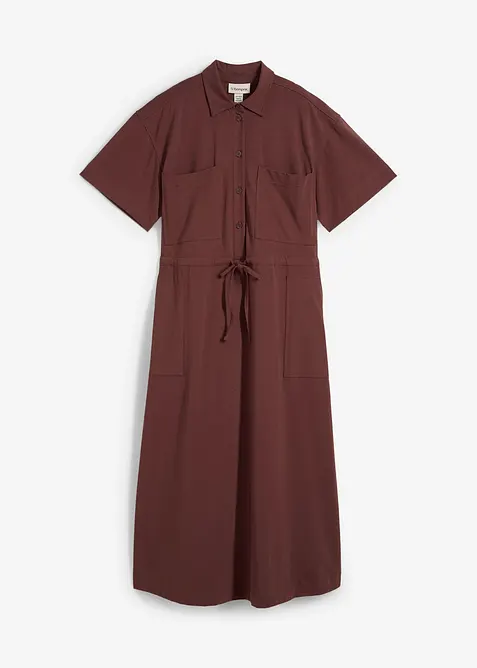 Jerseykleid aus Baumwoll-Stretch, bonprix