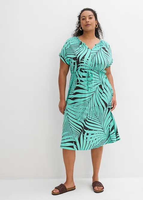 Robe fluide en jersey avec viscose, bonprix