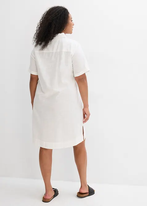 Robe-chemise 100% coton, bonprix