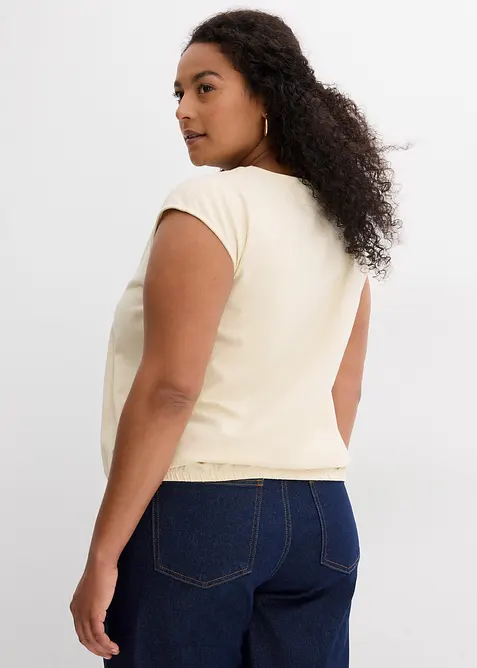 Top à base élastiquée, bonprix