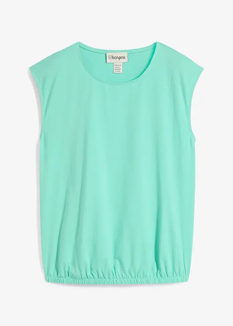 Shirt mit elastischem B&uuml;ndchen, bonprix