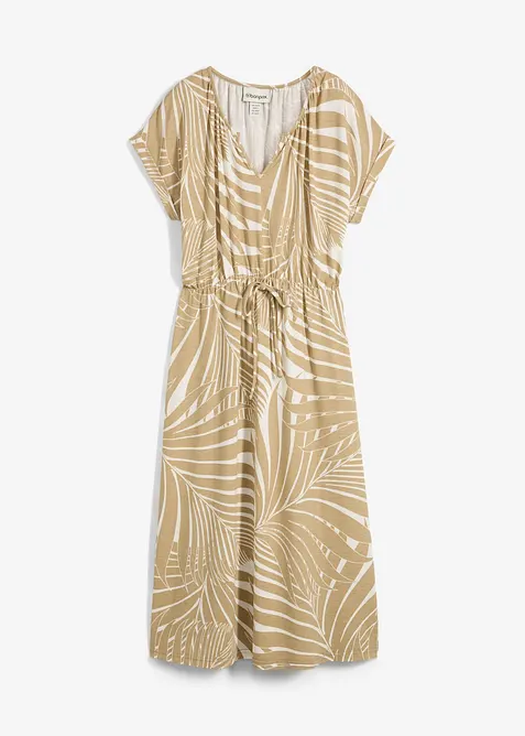 Robe fluide en jersey avec viscose, bonprix