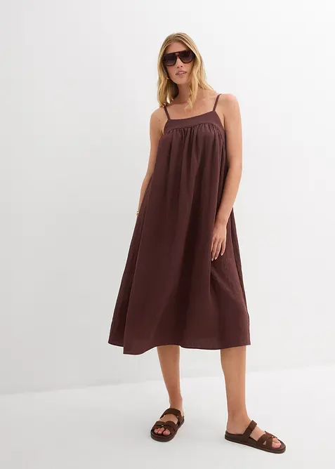 Trägerkleid aus softem Viskose-Mix, bonprix