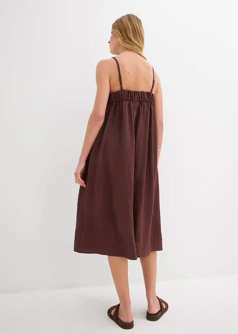 Trägerkleid aus softem Viskose-Mix, bonprix